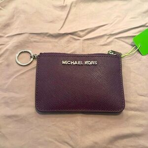 Michale Kors coin/card holder, with option to use for keys